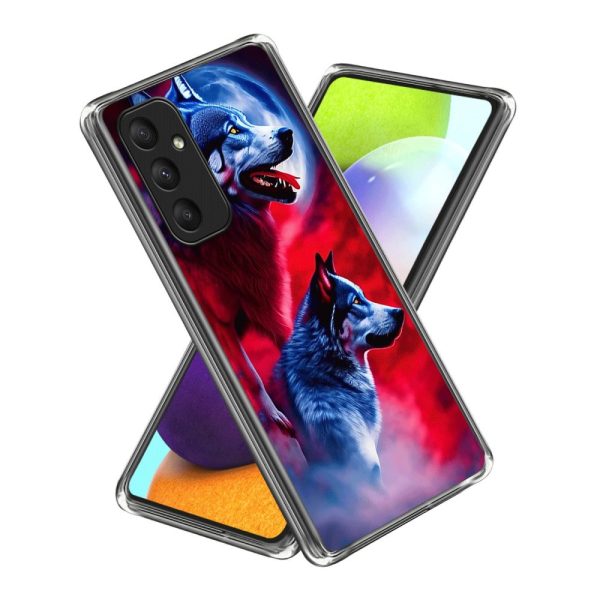 Deco Samsung Galaxy A55 phone cover - Wolf Online