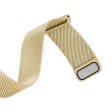 22mm Universal stainless steel watch band - Gold on Sale