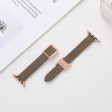 Apple Watch Series 41mm - 40mm - 38mm Universal Smart Watch Band Leather Strap - Taupe Supply