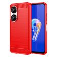 Carbon Flex case - ASUS Zenfone 10 - Red Hot on Sale