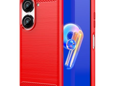 Carbon Flex case - ASUS Zenfone 10 - Red Hot on Sale