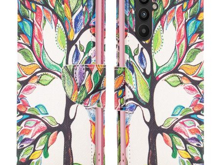 Wonderland Samsung Galaxy A25 flip case - Life Tree For Cheap