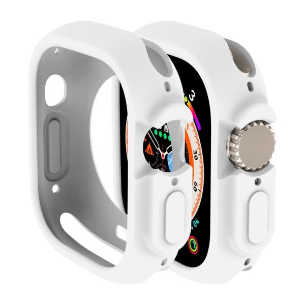 Apple Watch Ultra candy color cover - White Cheap