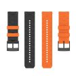 24mm silicone watch strap for Suunto - Orange Online Sale