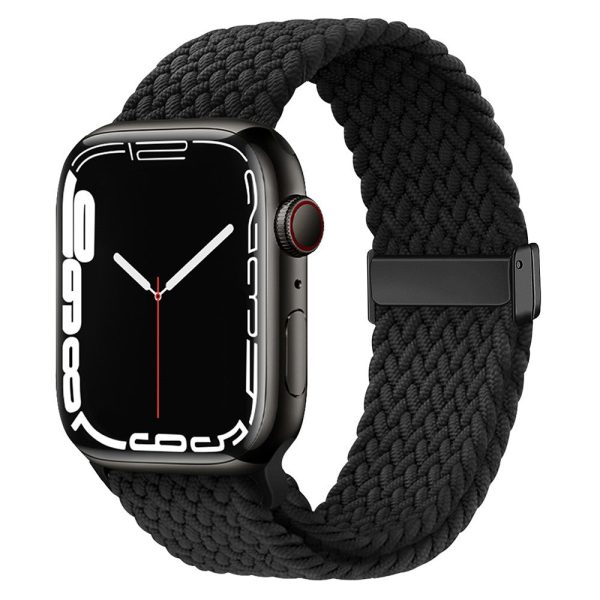 Apple Watch 49mm   45mm   44mm   42mm Watch Bracelet - Black Hot on Sale