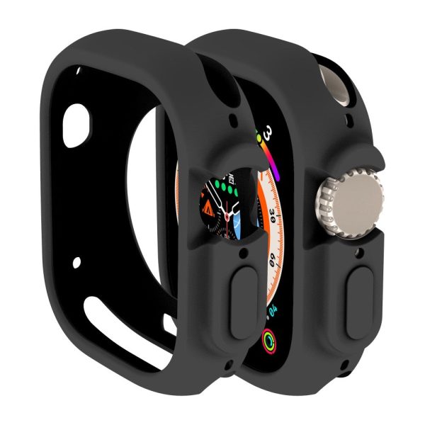 Apple Watch Ultra candy color cover - Black For Discount