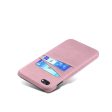 Dual Card case - iPhone SE 2020   8   7 - Rose Gold Hot on Sale