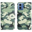 Wonderland Motorola Moto G24 flip case - Camouflage Cheap