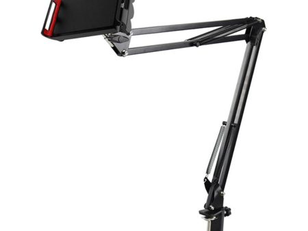 Universal 360 degree long arm phone and tablet holder with bracket For Discount