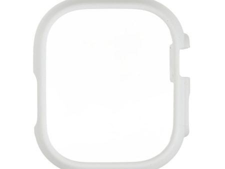 Apple Watch Ultra simple protective cover - White Fashion