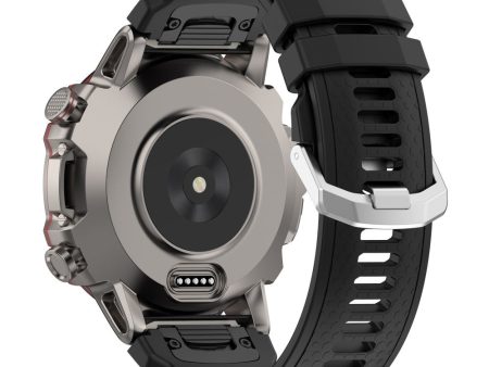 Amazfit Falcon silicone strap - Black Online now