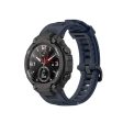 Amazfit T-Rex silicone watch band - Navy Blue Online Sale