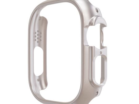 Apple Watch Ultra simple cover - Champagne Gold For Sale