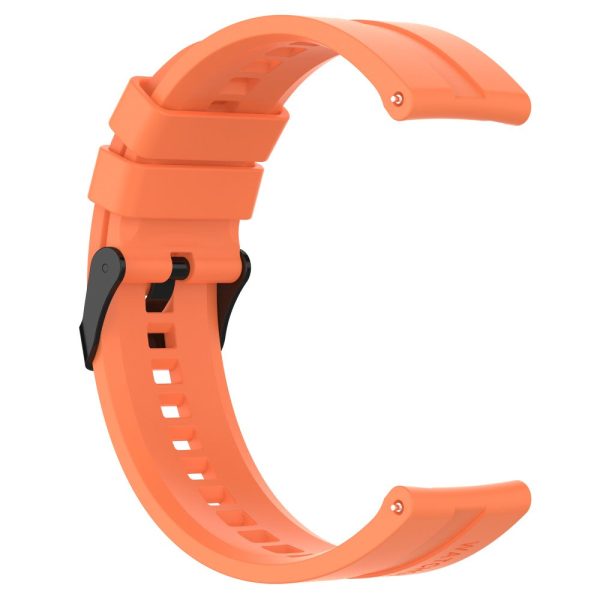 22mm Universal silicone watch strap - Orange Online