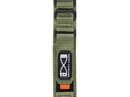 Apple Watch Series 41mm - 40mm - 38mm Nylon Watch Band - Green Fashion