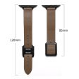 Apple Watch Series 41mm - 40mm - 38mm Universal Smart Watch Band Leather Strap - Taupe Supply