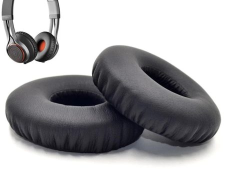 1 Pair Jabra Revo on-ear leather earpads - Black Online Sale