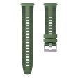 22mm Strap Huawei Watch GT 5 Pro 46mm   GT 5 46mm   GT 4 46mm Universal Silicone+Nylon Watch Band - Green Discount