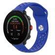 22mm Polar Vantage M silicone watch band - Dark Blue on Sale