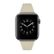 Apple Watch Series 8 (41mm) genuine leather watch strap - Beige Supply