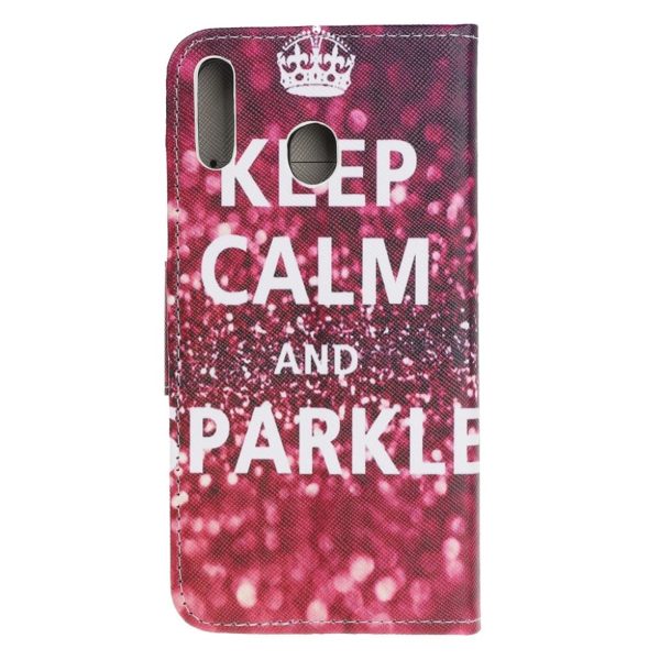 Wonderland Samsung Galaxy A20e flip case - Keep Calm and Sparkle Sale