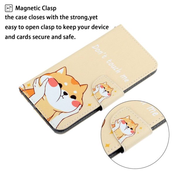 Wonderland Samsung Galaxy A35 flip case - Akita Dog Discount