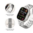 Apple Watch Ultra 2 Ultra 49mm   Series 9 8 7 45mm   6 5 4 SE (2022) SE (2023) SE 44mm   3 2 1 42mm Metal Wrist Band - Silver For Cheap