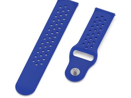 22mm Polar Vantage M silicone watch band - Dark Blue on Sale