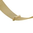 22mm Universal stainless steel watch band - Gold on Sale