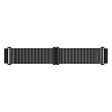 22mm Nylon Band for Huawei Watch 4   4 Pro   GT 4 46mm Wave Design Watch Strap - Dark Grey For Discount