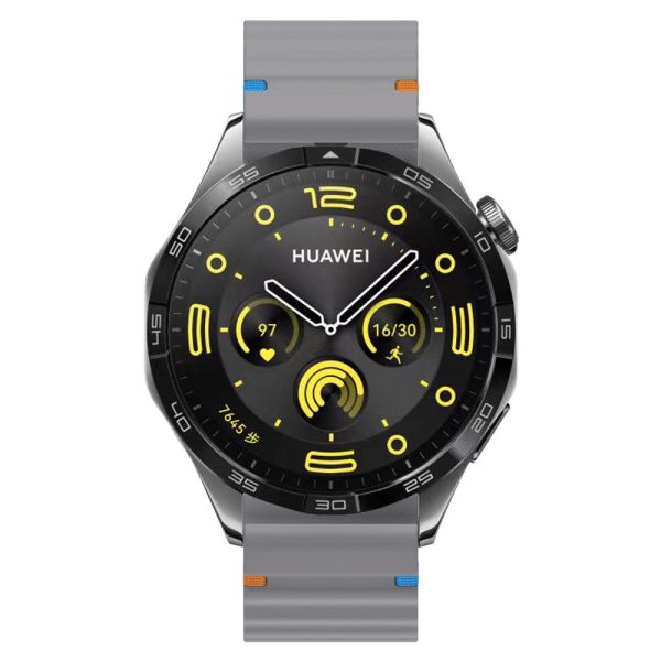 22mm Silicone Band Xiaomi Watch S4 Sport   Redmi Watch 5 Active Wave Design Watch Strap - Grey Online now