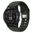 26mm Silicone Band Garmin Fenix 8 51mm   Enduro 3   Enduro 2 Quick Release Watch Strap - Army Green Fashion