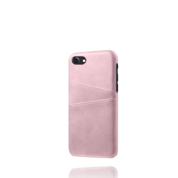 Dual Card case - iPhone SE 2020   8   7 - Rose Gold Hot on Sale