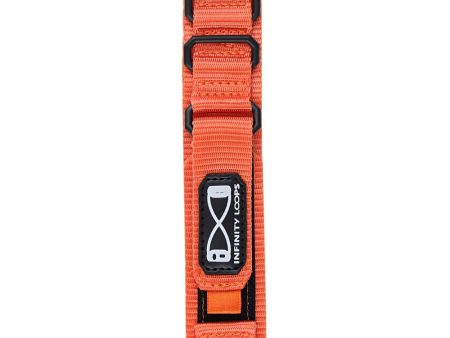 Apple Watch Series 41mm - 40mm - 38mm Nylon Watch Band - Orange Sale