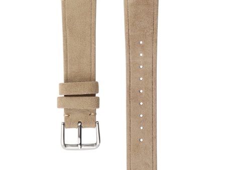 Apple Watch Series 49mm - 45mm - 44mm - 42mm Universal Textured Leather Watch Bands - Milk Tea For Sale