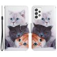 Wonderland Samsung Galaxy A33 5G flip case - Three Cats Hot on Sale