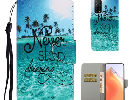 Wonderland Xiaomi Redmi K30S   Mi 10T Pro 5G   Mi 10T 5G flip case - Never Stop Dreaming on Sale