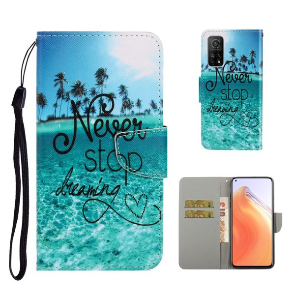 Wonderland Xiaomi Redmi K30S   Mi 10T Pro 5G   Mi 10T 5G flip case - Never Stop Dreaming on Sale