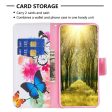 Wonderland Nokia C32 flip case - Two Butterflies For Cheap