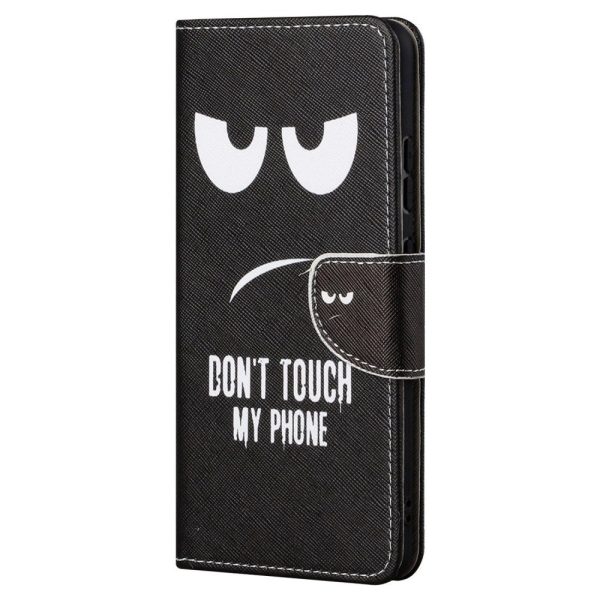 Wonderland Motorola Moto G62 5G flip case - Don t Touch My Phone For Discount