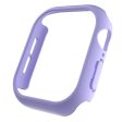 Apple Watch Series 10 46mm Case Matte Hollow Hard Bump Resistant Watch Protective Cover - Purple Hot on Sale