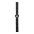 Apple Watch Series 8 (45mm)   Watch Ultra genuine leather watch strap - Black on Sale