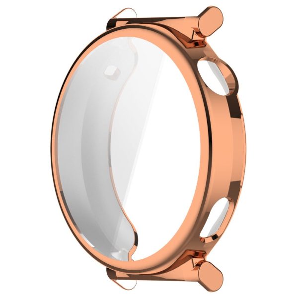 Huawei Watch GT 5 Pro 42mm Watch Case Full Coverage Flexible Flexible Electroplating Cover - Rose Gold Online