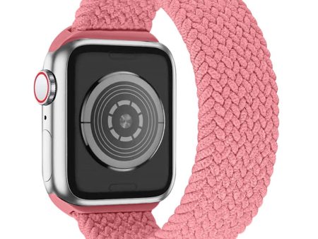 Apple Watch (45mm) elastic watch strap - Pink   Size: XL Cheap