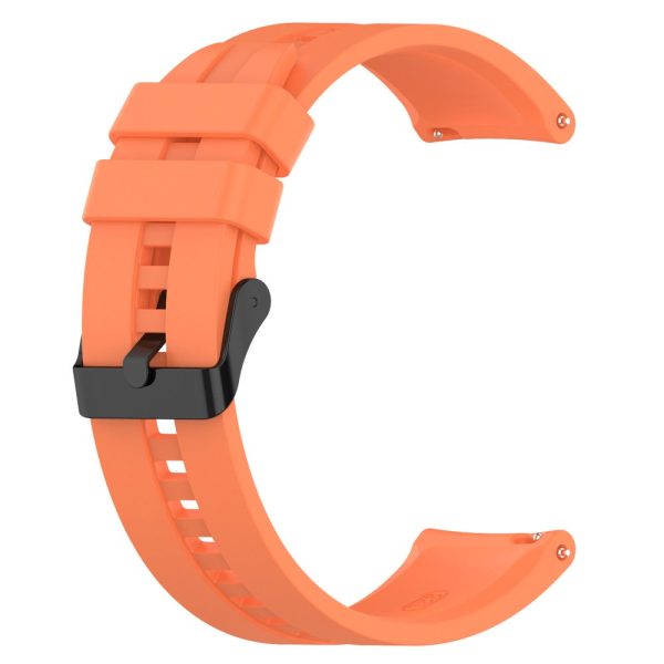 22mm Universal silicone watch strap - Orange Online