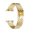 Apple Watch (41mm) fish scale design watch strap - Gold Hot on Sale