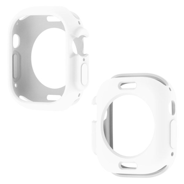 Apple Watch Ultra candy color cover - White Cheap