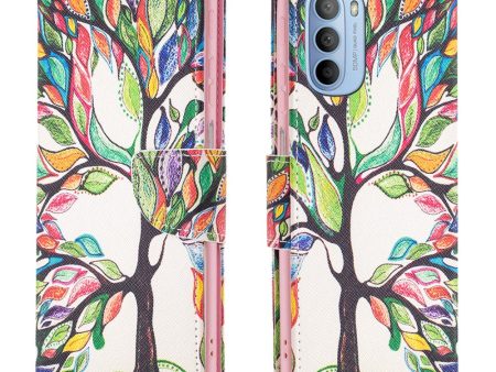 Wonderland Motorola Moto G41   G31 flip case - Life Tree For Cheap