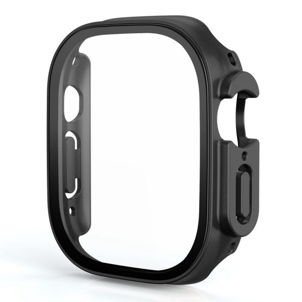 Apple Watch Ultra cover with tempered glass screen protector - Official Black Supply