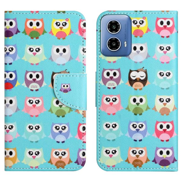 Wonderland Motorola Moto G24 flip case - Owls Online Hot Sale